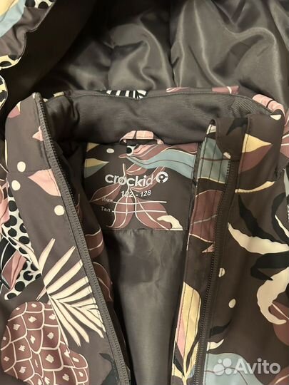 Crockid куртка осень зима утеплитель 128