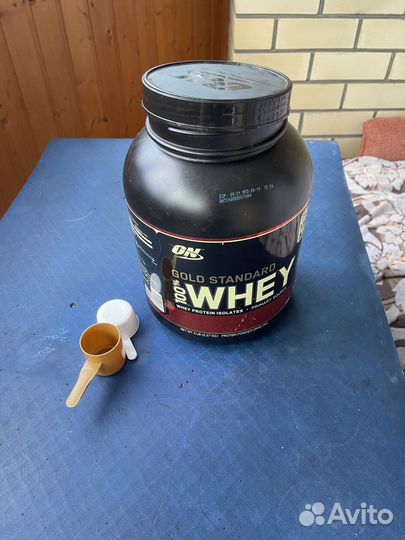 Пустая банка из под протеина (большая)