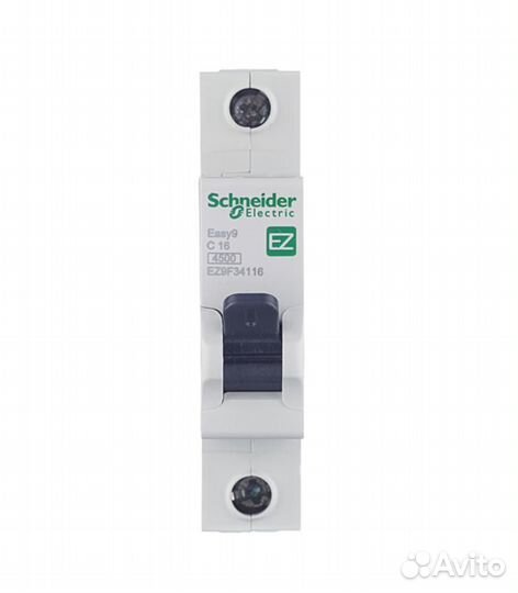 Автомат С16 Schneider Electric Easy9 EZ9F34116