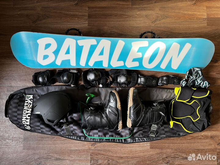 Сноуборд Bataleon Evil Twin 154 c креплениями