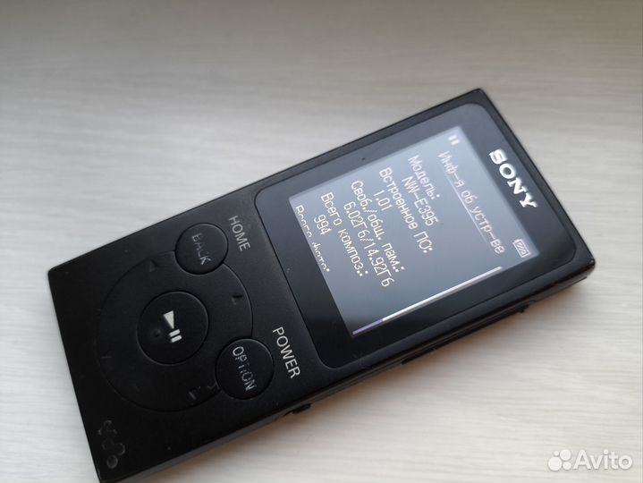 Mp3 плеер Sony Walkman nwz-e395 16 gb