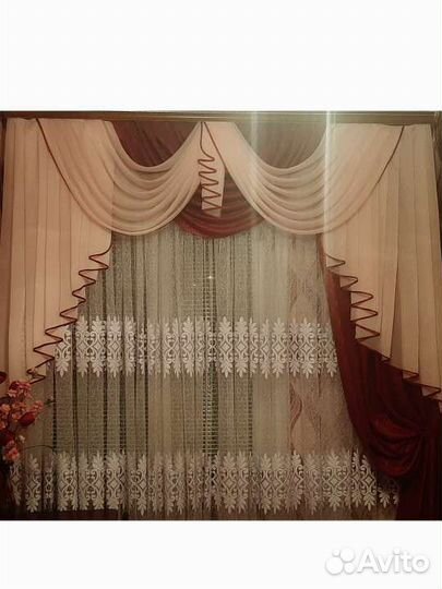 Ламбрекен и 1штора 2м