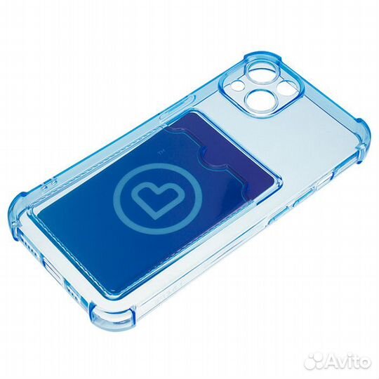 Чехлы силиконовые для iPhone, с карманом для карт