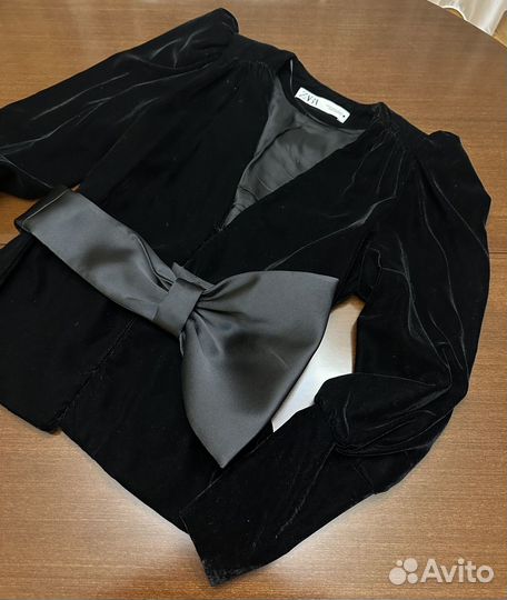 Женский жакет / пиджак Zara бархат