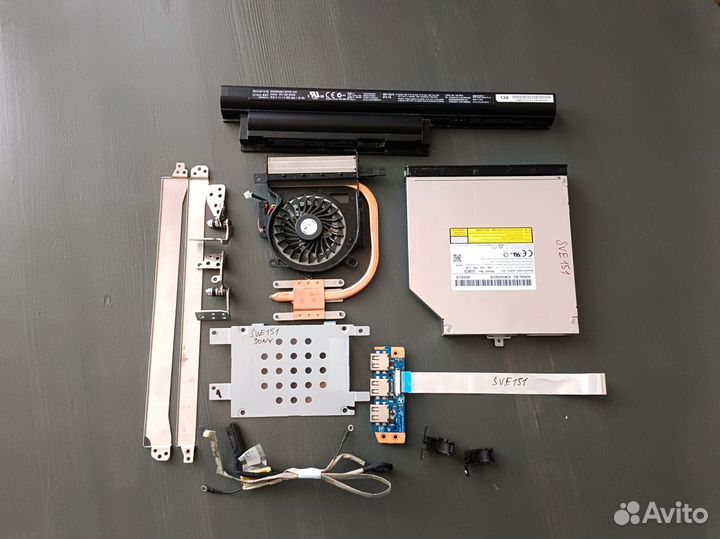 Sony SVE151 корпус и запчасти