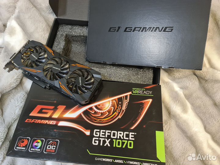Gigabyte GeForce GTX 1070 G1 gaming
