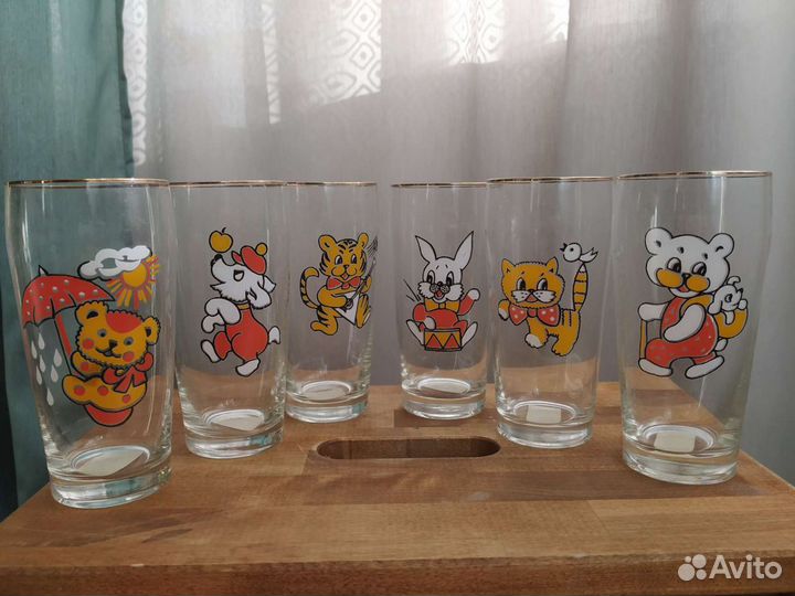 Стаканы СССР стекло Калининский завод