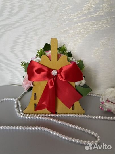 Букеты из мыльных цветов на 1 сентября