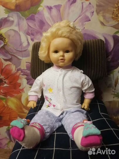 Кукла мягконабивная из 90-х