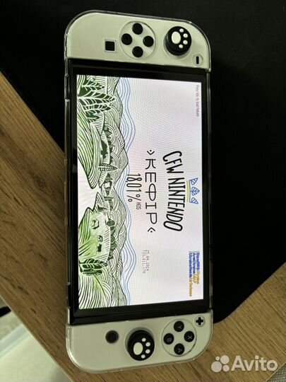 Nintendo switch oled прошитая 128