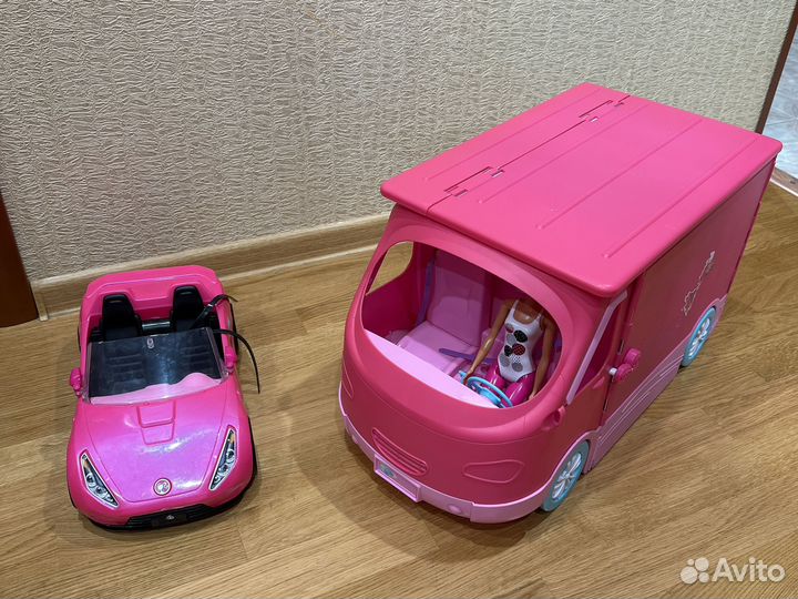 Дом машина для барби