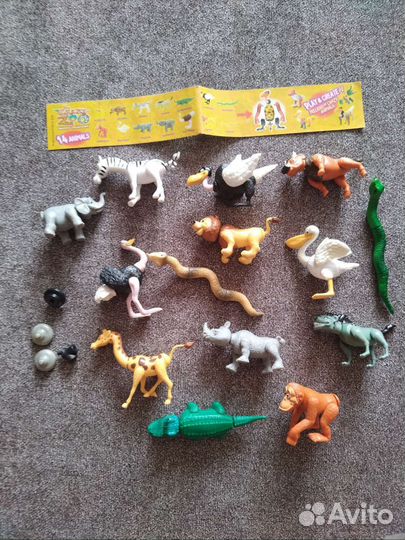 Игрушки Tombola Crazy zoo разные серии