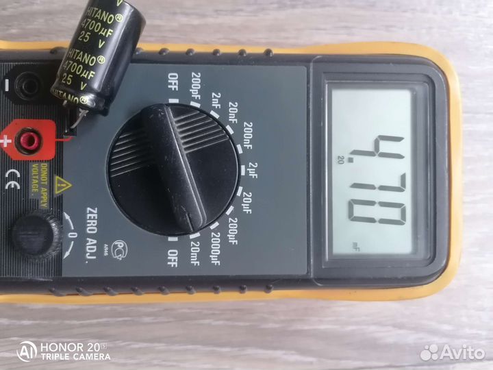 Измеритель ёмкости mastech MY-6013A