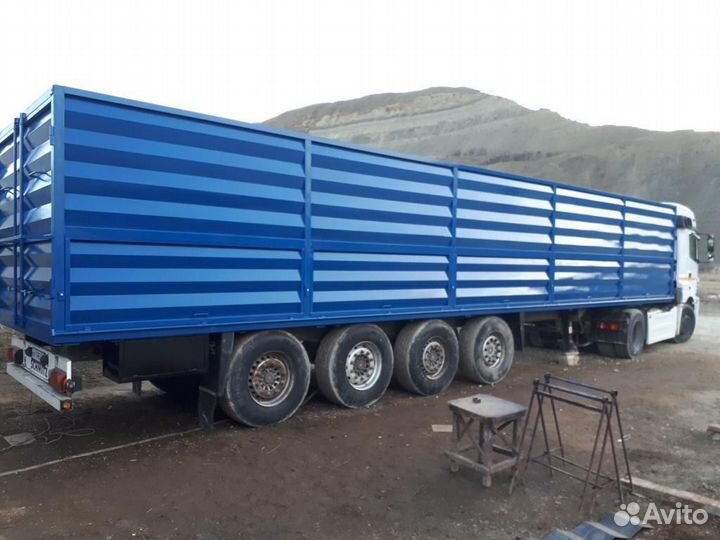 Установка 4 оси на полуприцеп