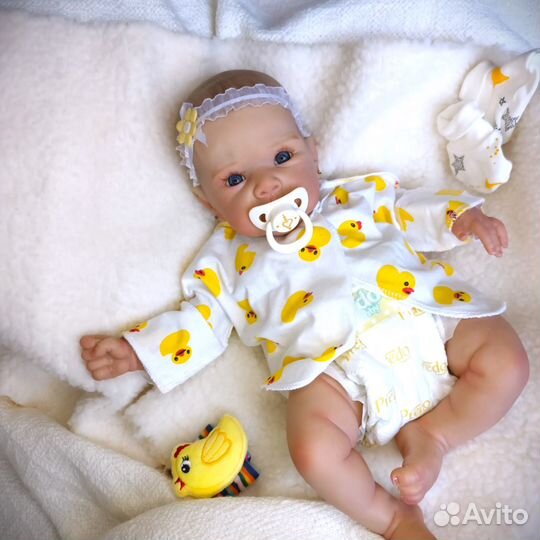Куклa peборн девочка