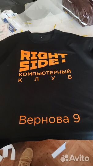 Печать на футболках, принт на одежде, DTF-печать