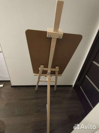 Мольберт (тренога и холст для рисования) + 2 холст