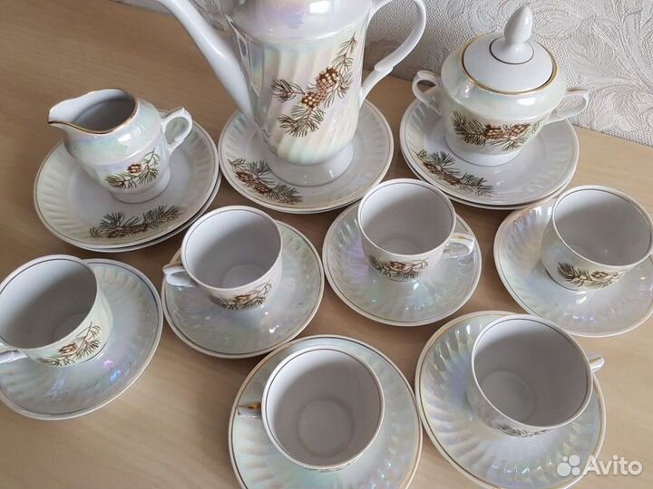 Кофейный сервиз новый