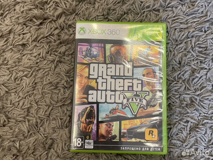 Диск Gta 5 для xbox 360