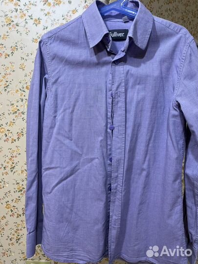 Рубашки, брюки, жилетка gulliver