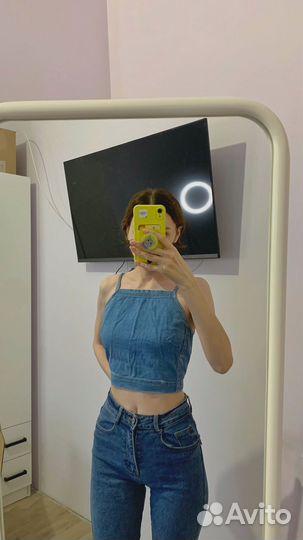 Джинсовый топ