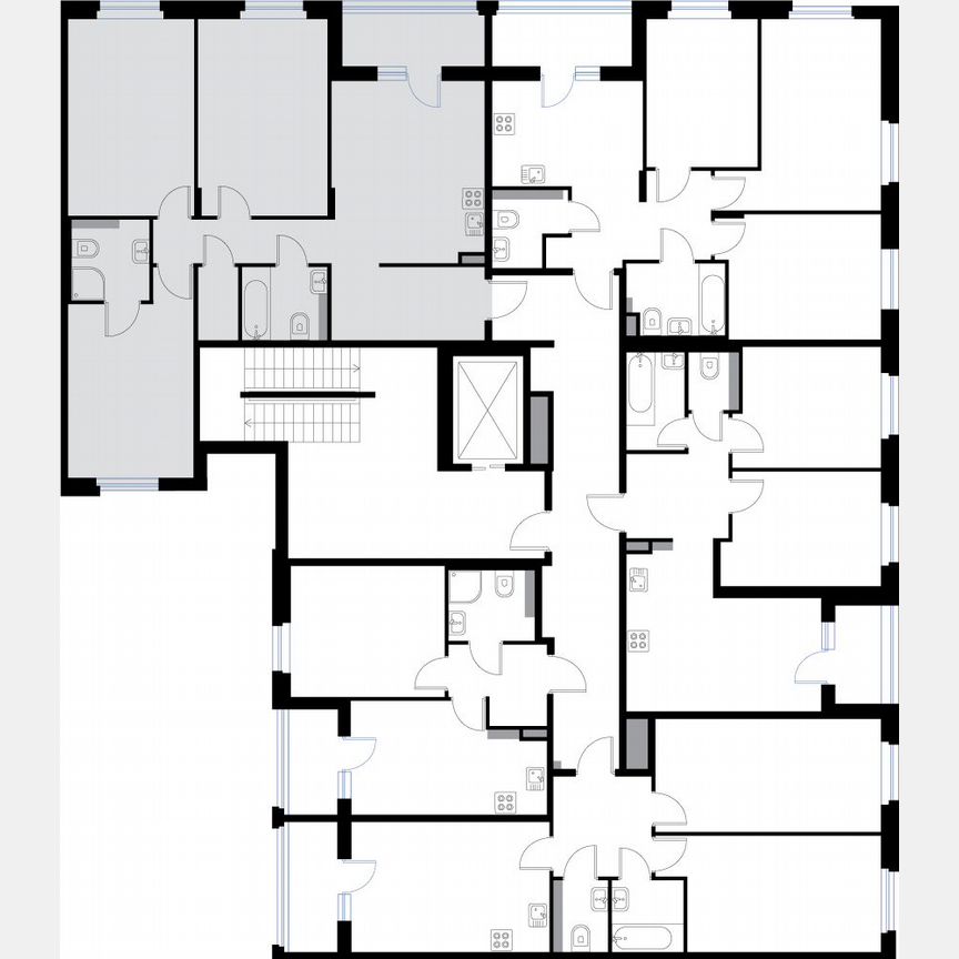 3-к. квартира, 85,9 м², 3/3 эт.