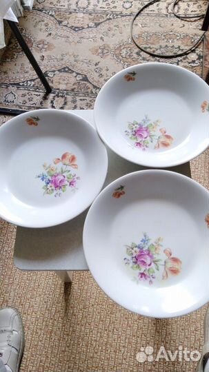 Глубокие суповые тарелки ГДР (Советский период )