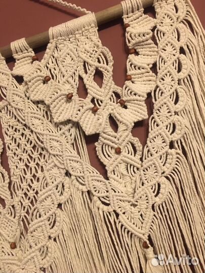 Макраме панно