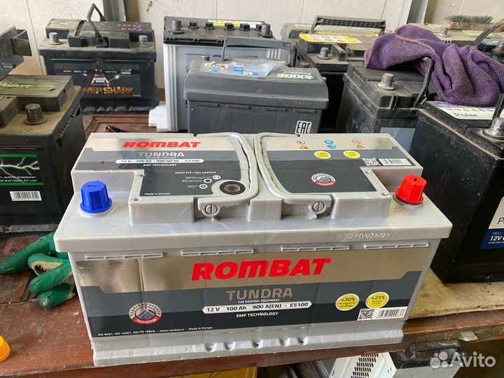 Аккумулятор бу rombat 100