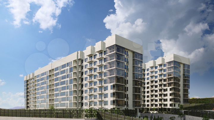 1-к. квартира, 55,4 м², 4/9 эт.