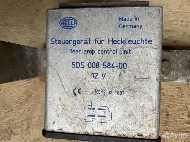 Бмв 5 е39 блок управления светом 5DS00858400