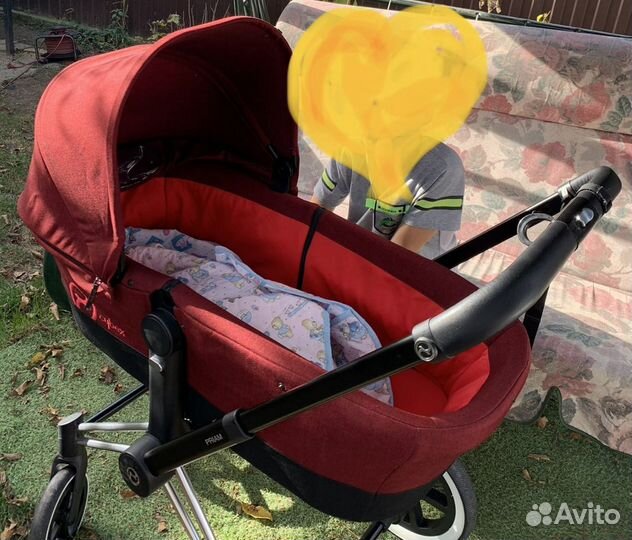 Люлька Cybex Priam Lux Platinum Infra red