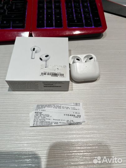 Airpods 3 оригинальные