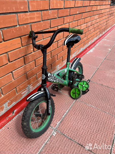 Детский велосипед 4 колесный