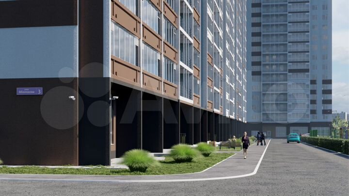 3-к. квартира, 88,9 м², 10/17 эт.