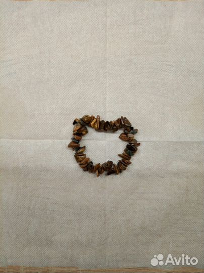 Браслет из камня Тигровый глаз