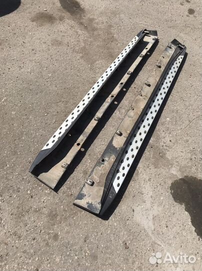 Пороги накладки Mitsubishi Outlander 3 2012-2023