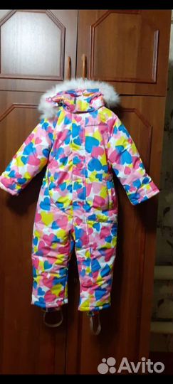 Зимний комбинезон для девочки. Новый