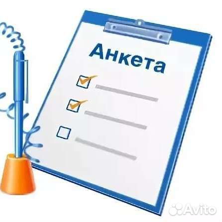 Работа без опыта (проверка анкет)