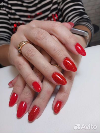 Наращивание ногтей на дому