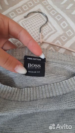 Джемпер лонгслив мужской Hugo boss 50 L