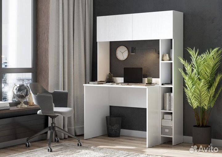 Компьютерный стол белый новый