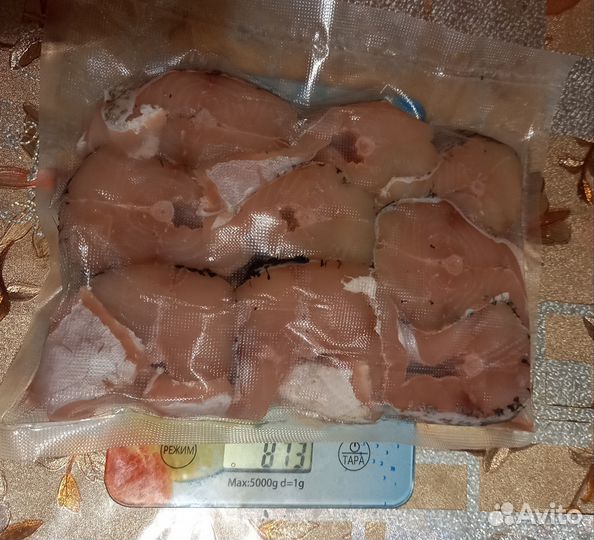 Свежая рыба щука в вакууме