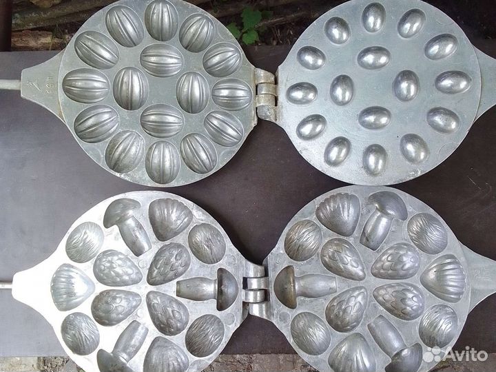 Форма для выпечки орешница орешки СССР