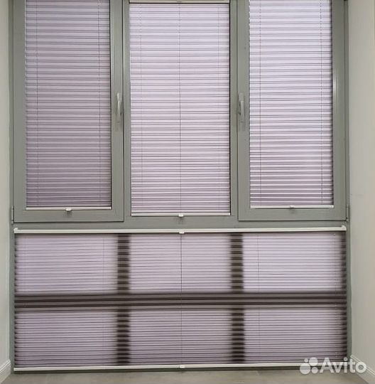 Шторы плиссе жалюзи