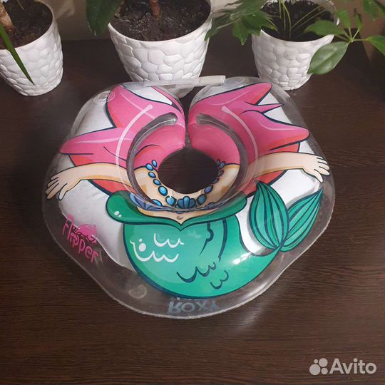 Надувной круг на шею для новорожденных