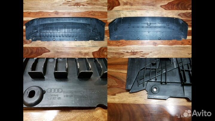 Пыльник переднего бампера Audi A6 C7
