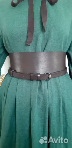 Ремень-портупея натуральная кожа италия