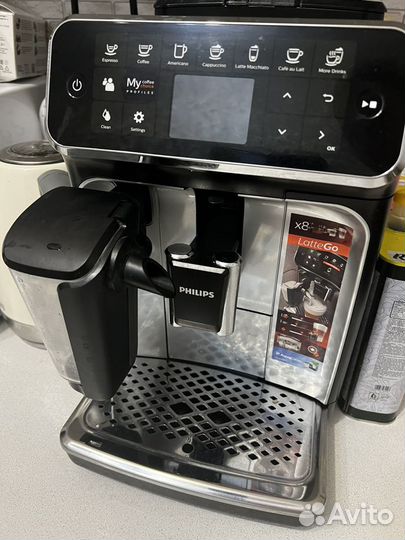 Кофемашина philips 4300 latte GO