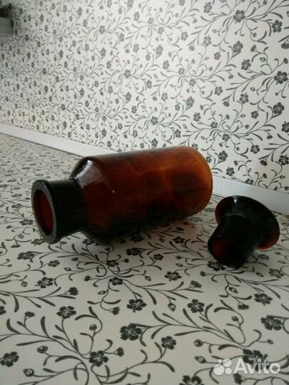 Бутылка для интерьера винтажная